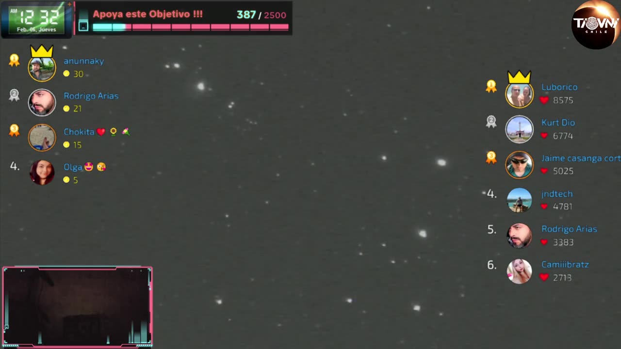 Astrovnilogy live Uncle UFO Chile 05-02-25 Tik Tok broadcast