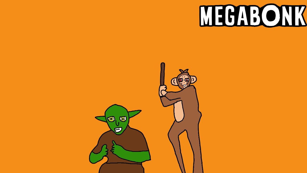 Monkey Plays Megabonk