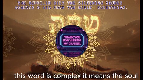 ⭐️ The Nephilim Diet The SICKENING Secret Genesis 6 Hid From You Bible Everything..