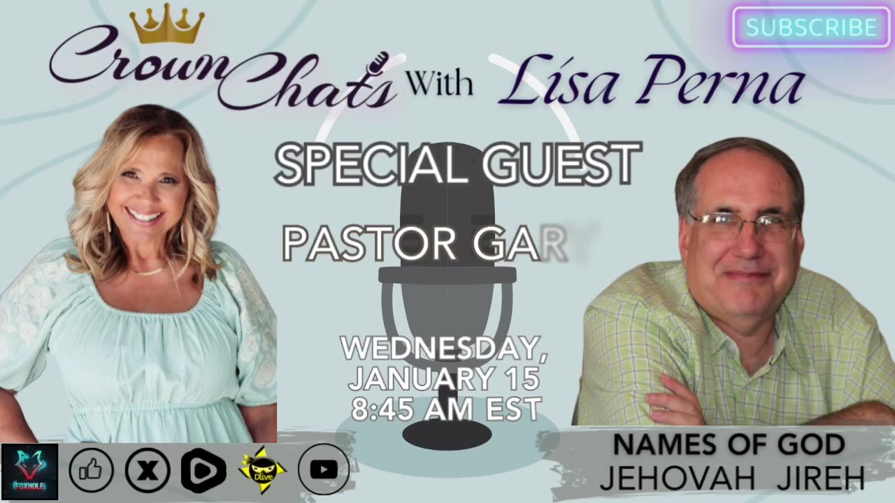 Crown Chats-Names Of God with Pastor Gary Fishman