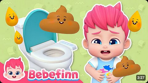 EP123 Poo Poo Song _ Bebefinn Healthy Habits _ Nursery Rhymes for Kids