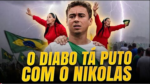 MANIFESTAÇÃO DE NIKOLAS FOI BATALHA ESPIRITUAL! NÃO TEM OUTRA EXPLICAÇÃO!