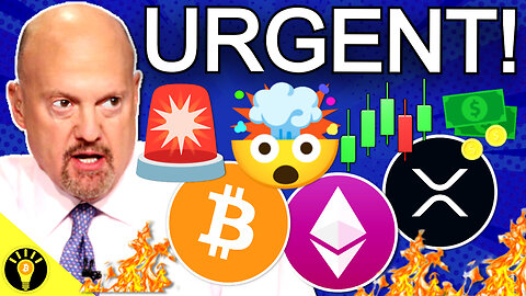 🚨JIM CRAMER TURNS BEARISH AS BITCOIN NEARS CRITICAL LEVEL FOR THE CRYPTO BULL MARKET!
