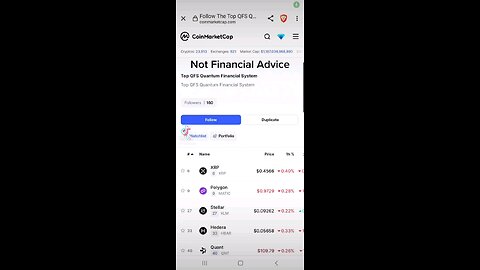 not financial advice