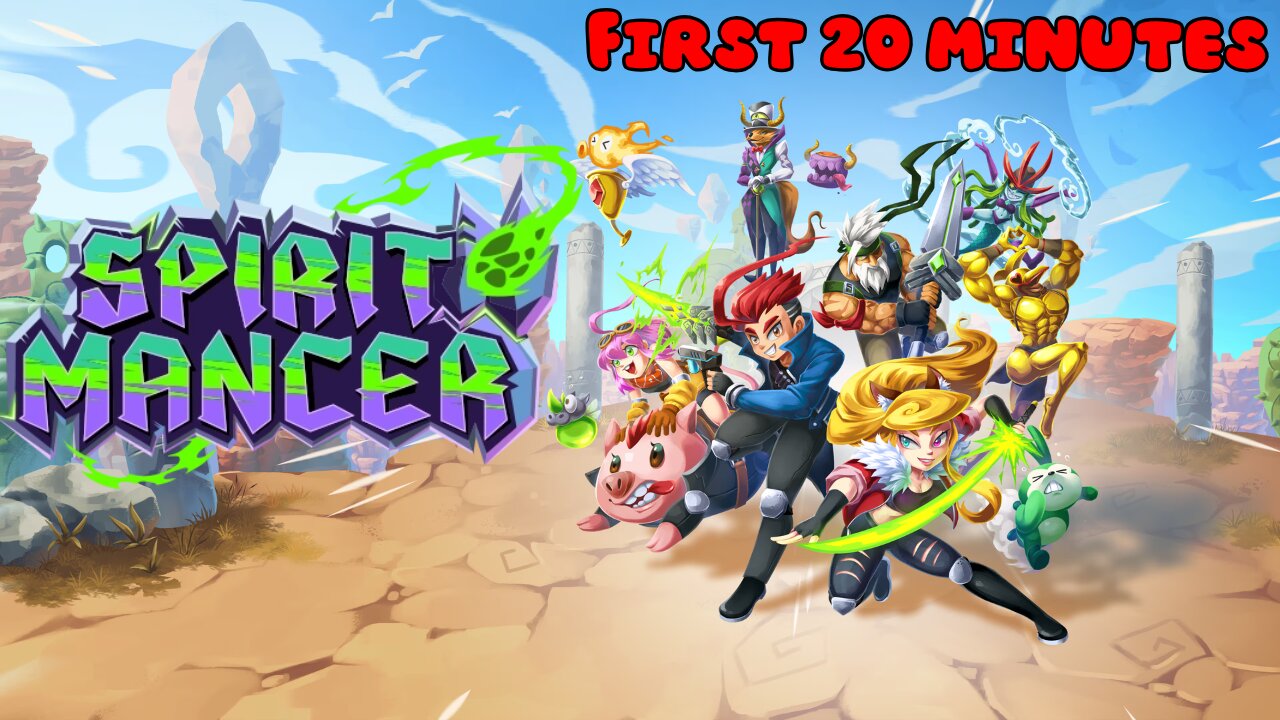 SPIRIT MANCER - First 20 Minutes (No Commentary Gameplay)