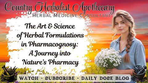 The Art and Science of Herbal Formulations in Pharmacognosy: A Journey into Nature’s Pharmacy