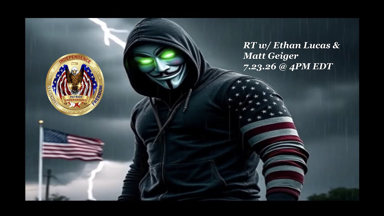 RT w/ Ethan Lucas & Matt Geiger (7.23.26 @ 4PM EDT)