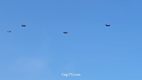 Graham Family Farm NW: US Army Fly Over - October 6 2025