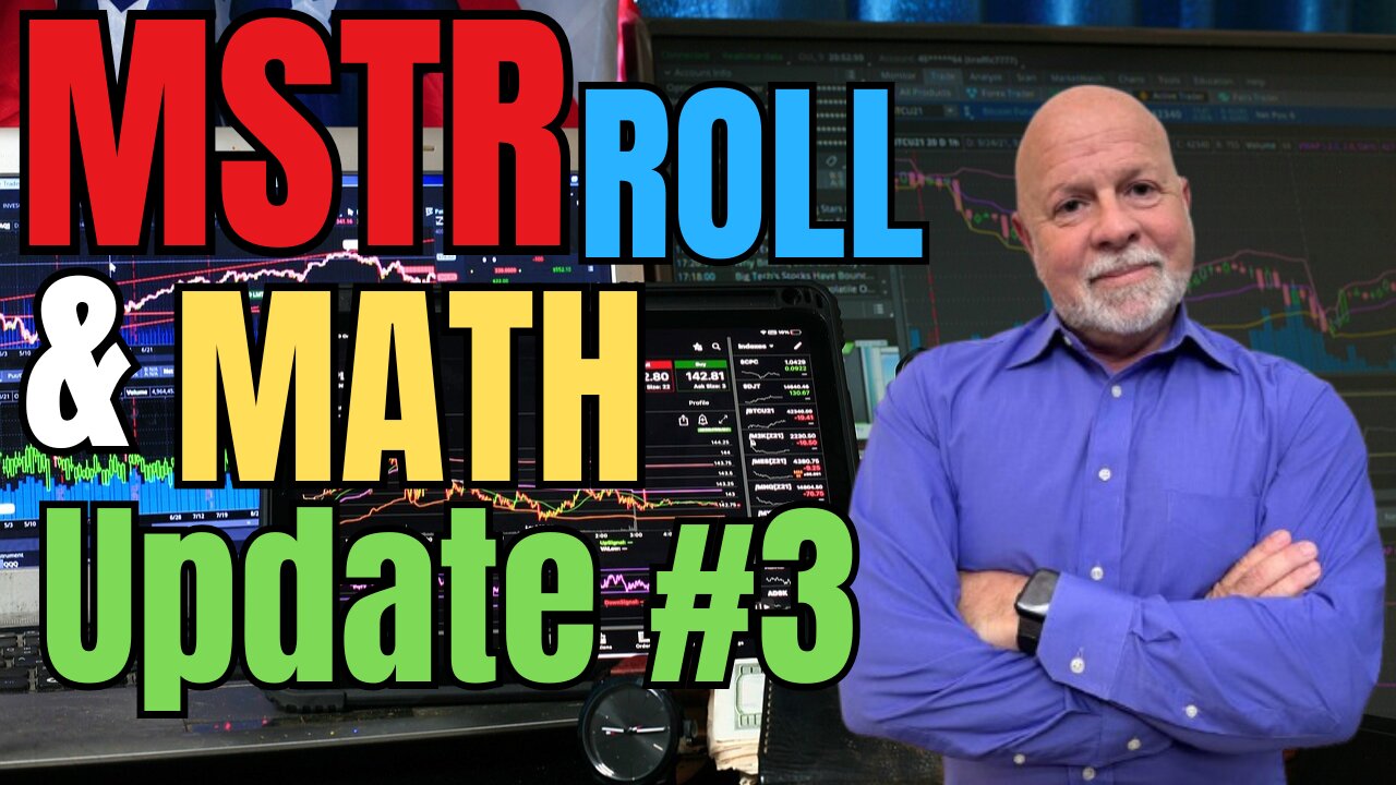 MicroStrategy (MSTR) post-earnings roll and Math Update #3. How to protect losses on a 40% drop