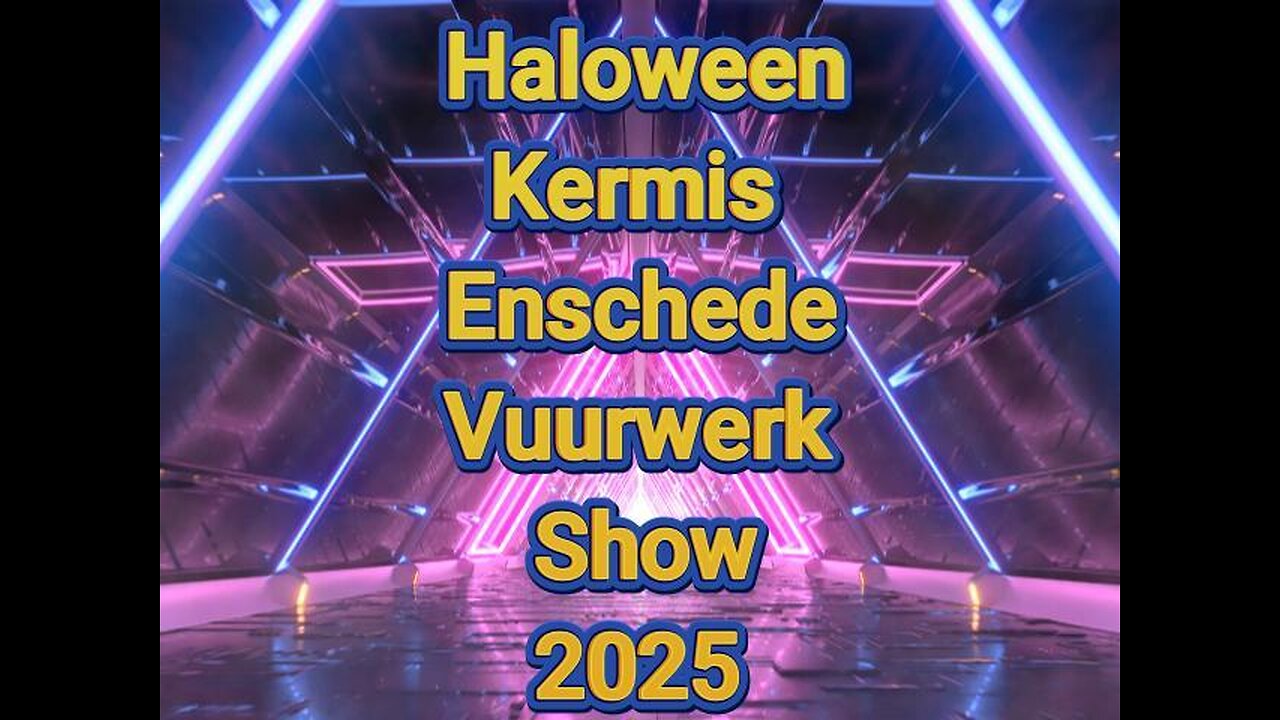 Haloween Kermis Enschede Vuurwerk Show 26-10-2025