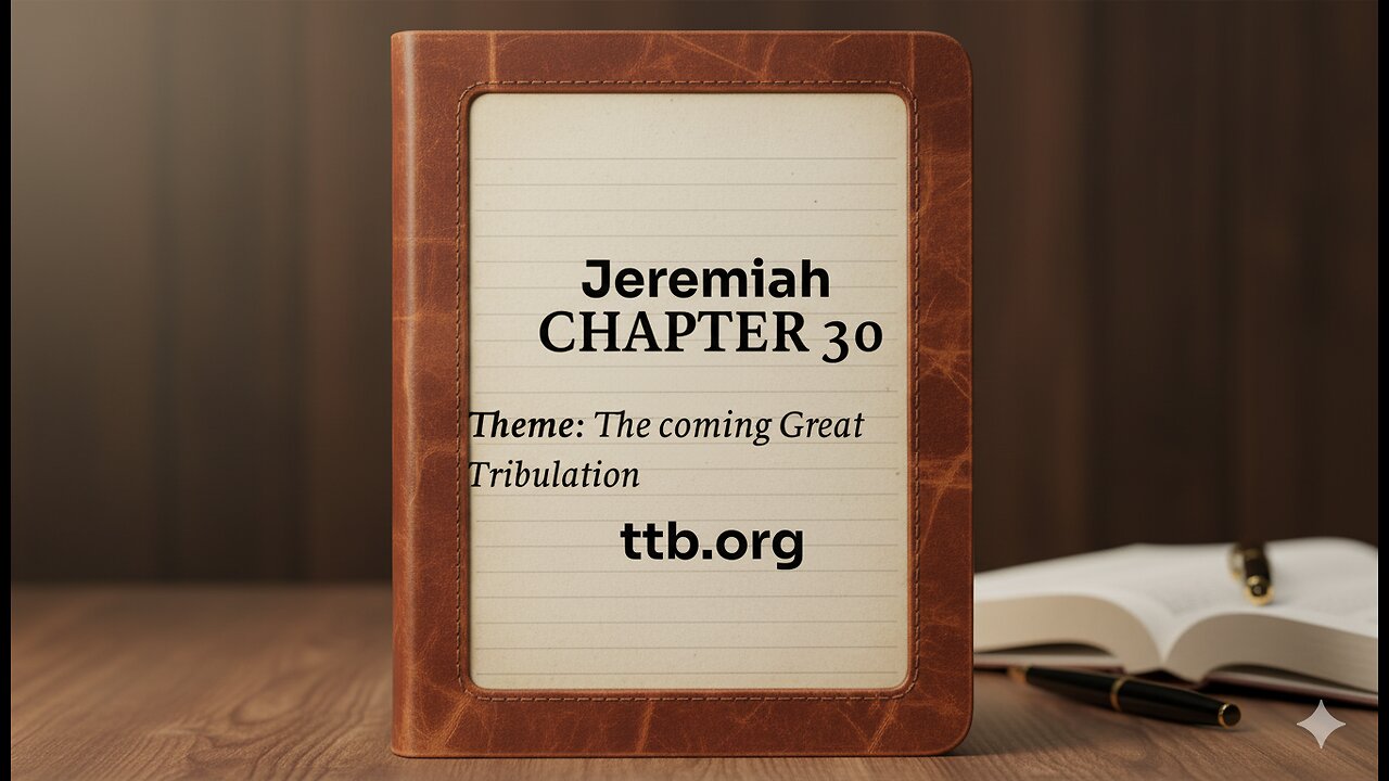 Jeremiah Chapter 30 (Bible Study)
