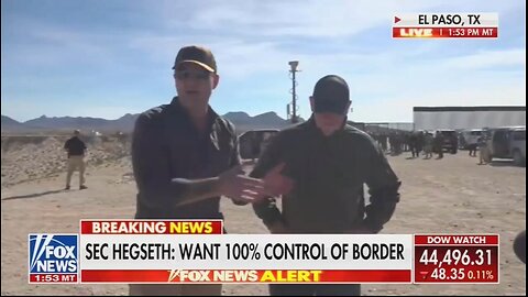 SecDef Hegseth: 100% Control Of The Border Is Mission Accomplished