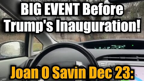 Juan O Savin's Warning - BIG EVENT Before Trump's Inauguration!