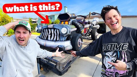 We Built a Video Game Car IRL