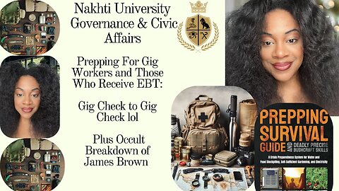 Prepping For Gig Workers and Those Who Receive EBT: Plus Occult Breakdown of James Brown