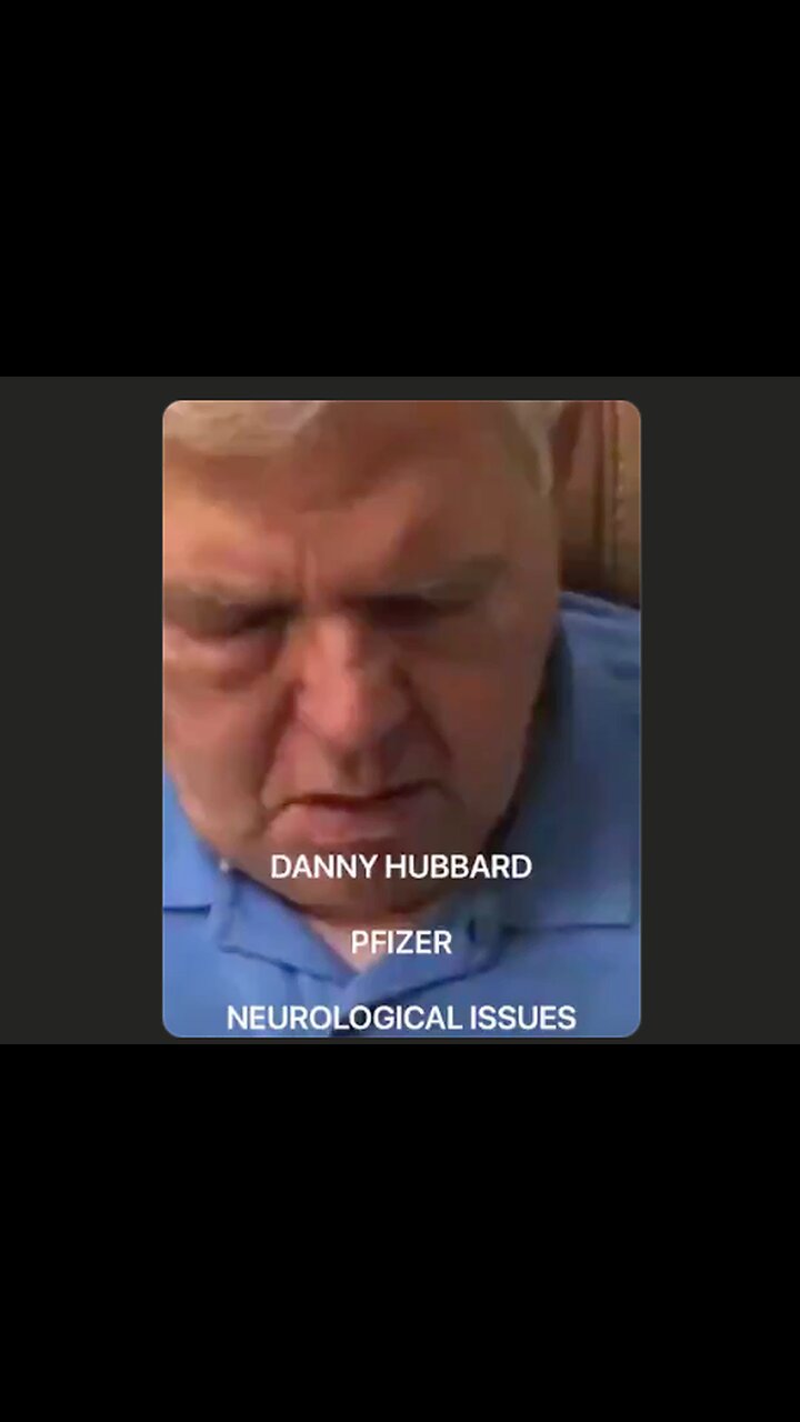 The Pfizer Vax Turns Man Into A Zombie/Vegetable. This is the damage it can do. Worse than death.