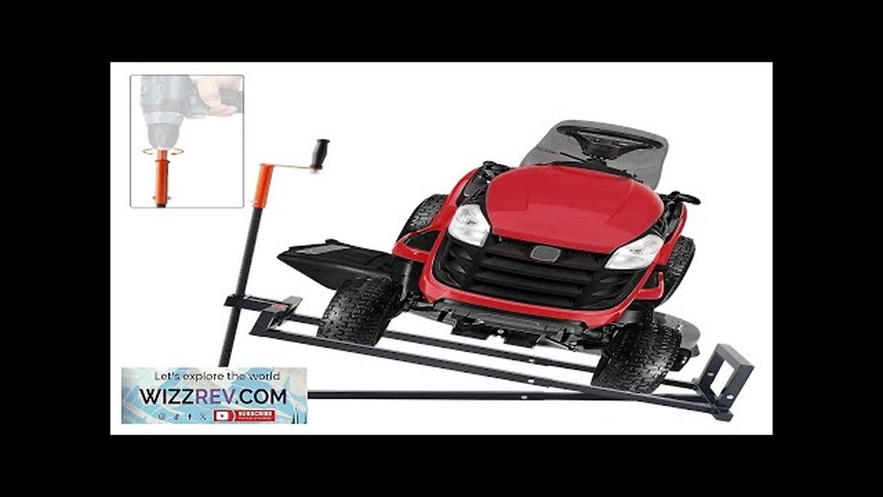 880 Lbs Ride on Lawn Mower Lift Jack for Lawn Mowers Review