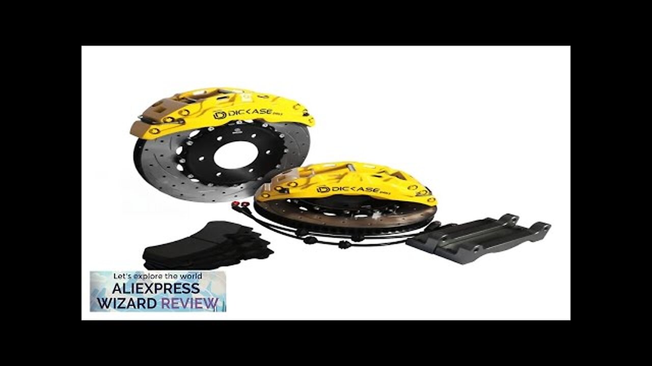 Car Brake 6-pot Brake Caliper Kit Brake Disc 17 18-inch Rims Review