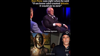 Who really started bitcoin | Dan Pena