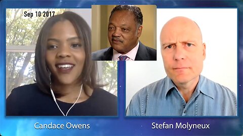 2007 - When Rev. Jesse Jackson first helps Candace Owens (Sep 2017 Stefan Molyneux interview clip)