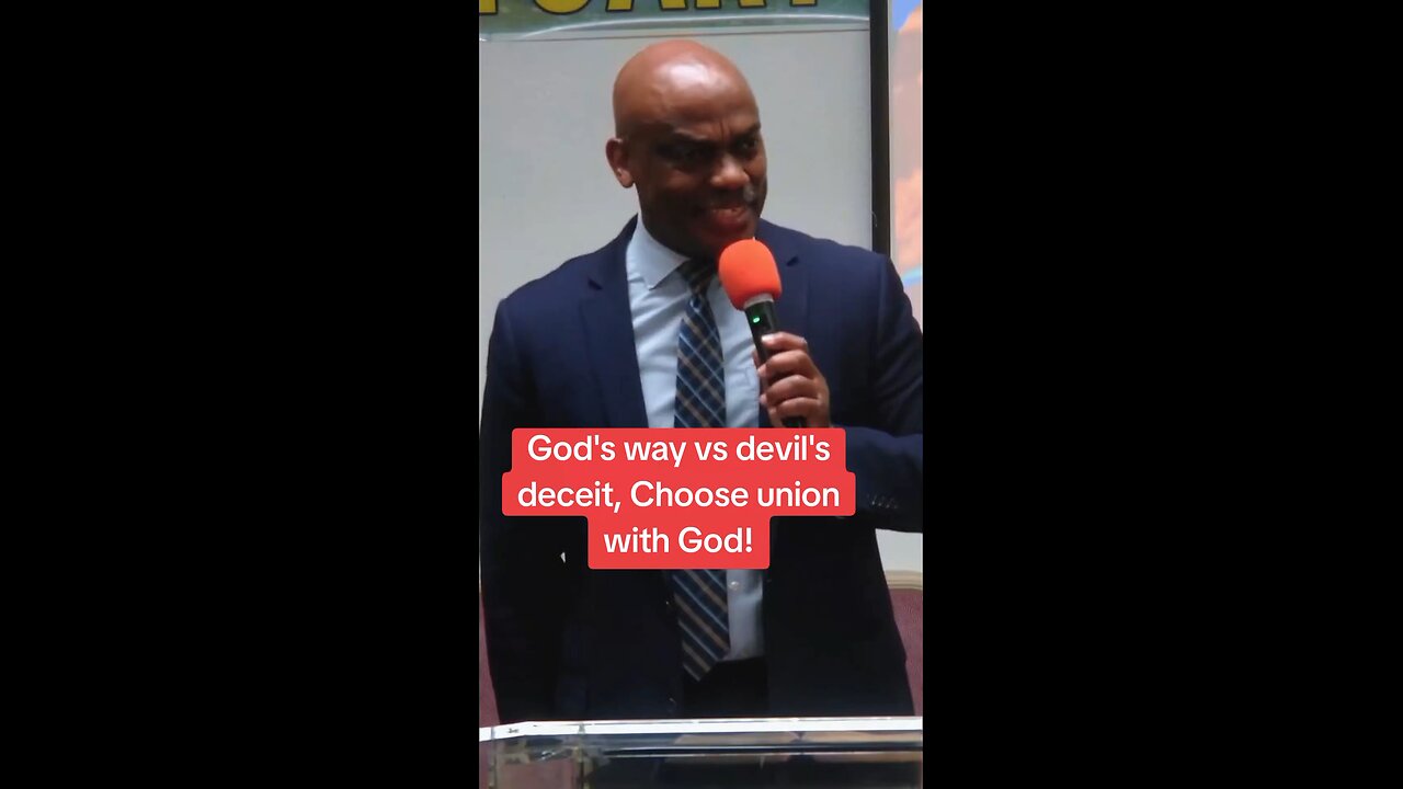 God's way vs devil's deceit, Choose union with God!