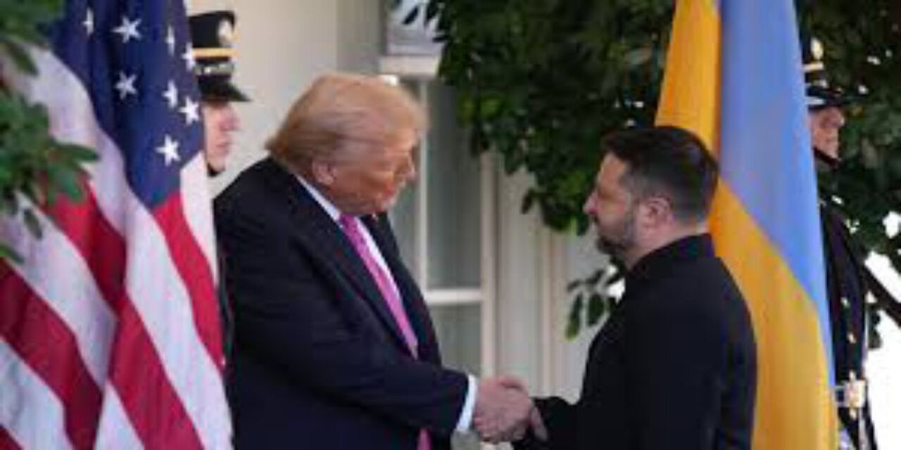 Trump Says Hes Reluctant to Sell Ukraine Tomahawks, but Is Hopeful Peace Is in Reach