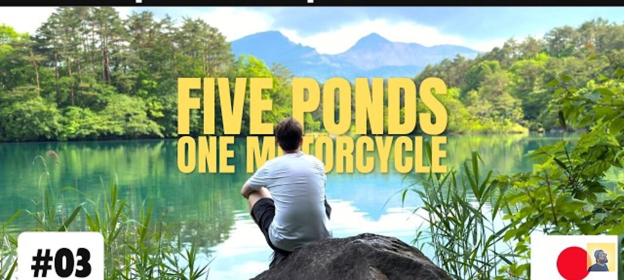 Scenic Ride to the 5 Mystical Ponds of Japan Ep 3: FIVE PONDS #japan #japanride #roadtripe