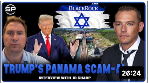 Is Trump's Panama Canal purchase is just another Blackrock and Israel Occupation?