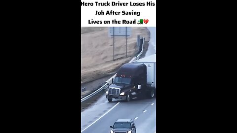 🚛 Un héroe al volante perdió su trabajo des