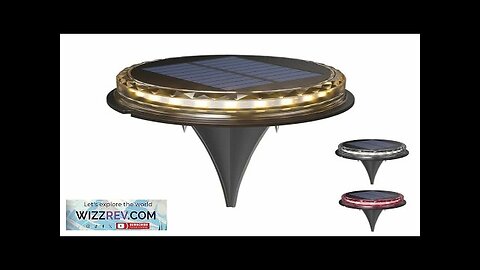 17LED Solar Light Outdoor Waterproof Solar Garden Lights Solar Lamp Underground Sensing Review