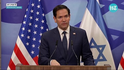 Trump Aide Rubio’s Stunning Statement On Iran In Joint Statement With Netanyahu_ ‘Nuclear Iran…’