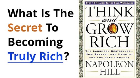 Think and Grow Rich By Napoleon Hill Book Summary
