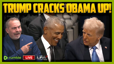 OBAMA CRACKS UP! DID TRUMP AS OBAMA IF HE THINKS BIDEN VOTED FOR HIM? | THE SANTILLI REPORT 1.9.25