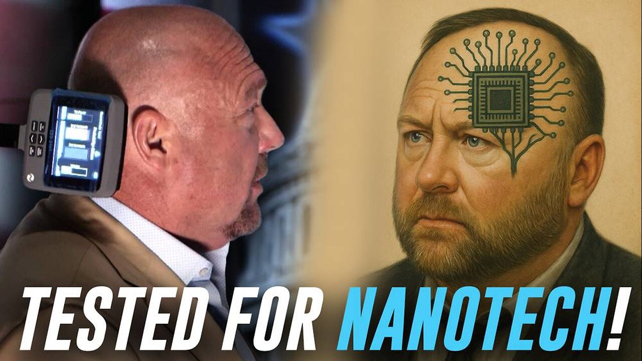 Alex Jones Tested For Microchips - Full Video 10/9/25