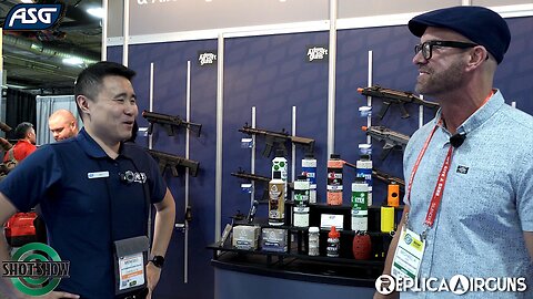 Replica Airguns SHOT Show 2026 ASG Booth