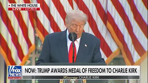Trump: Charlie Kirk Was a Martyr for Truth and Freedom