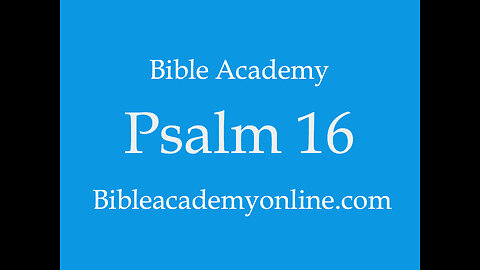 Psalm 16