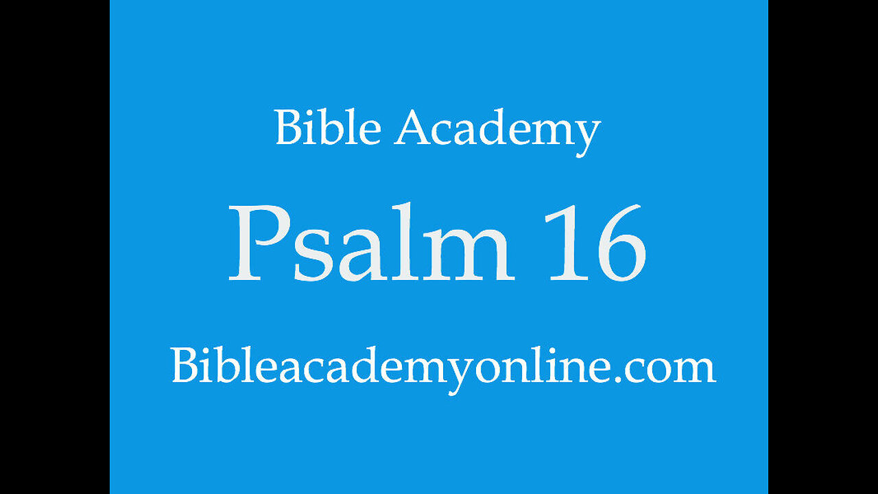 Psalm 16