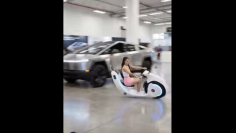 Next Model_ The Futuristic One Wheel Motorcycle At Expo US 2027