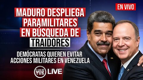 Demócratas contra acciones militares en Venezuela / Maduro despliega paramilitares - VOZ LIVE 6NOV