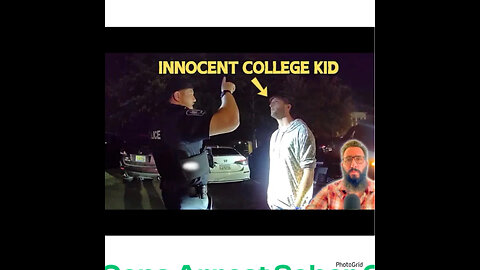 TPAS #71 Cops Arrest Sober College Football Player Leaving the Library, Gaslight the Public