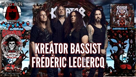 KREATOR BASSIST FRÉDÉRIC LECLERCQ: YES, HE LOVES YACHT ROCK! (VIP - Commercial Free)
