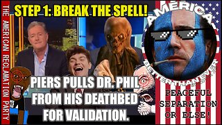 PIERS PULLS DR. PHIL FROM HIS DEATHBED FOR VALIDATION... SAD.