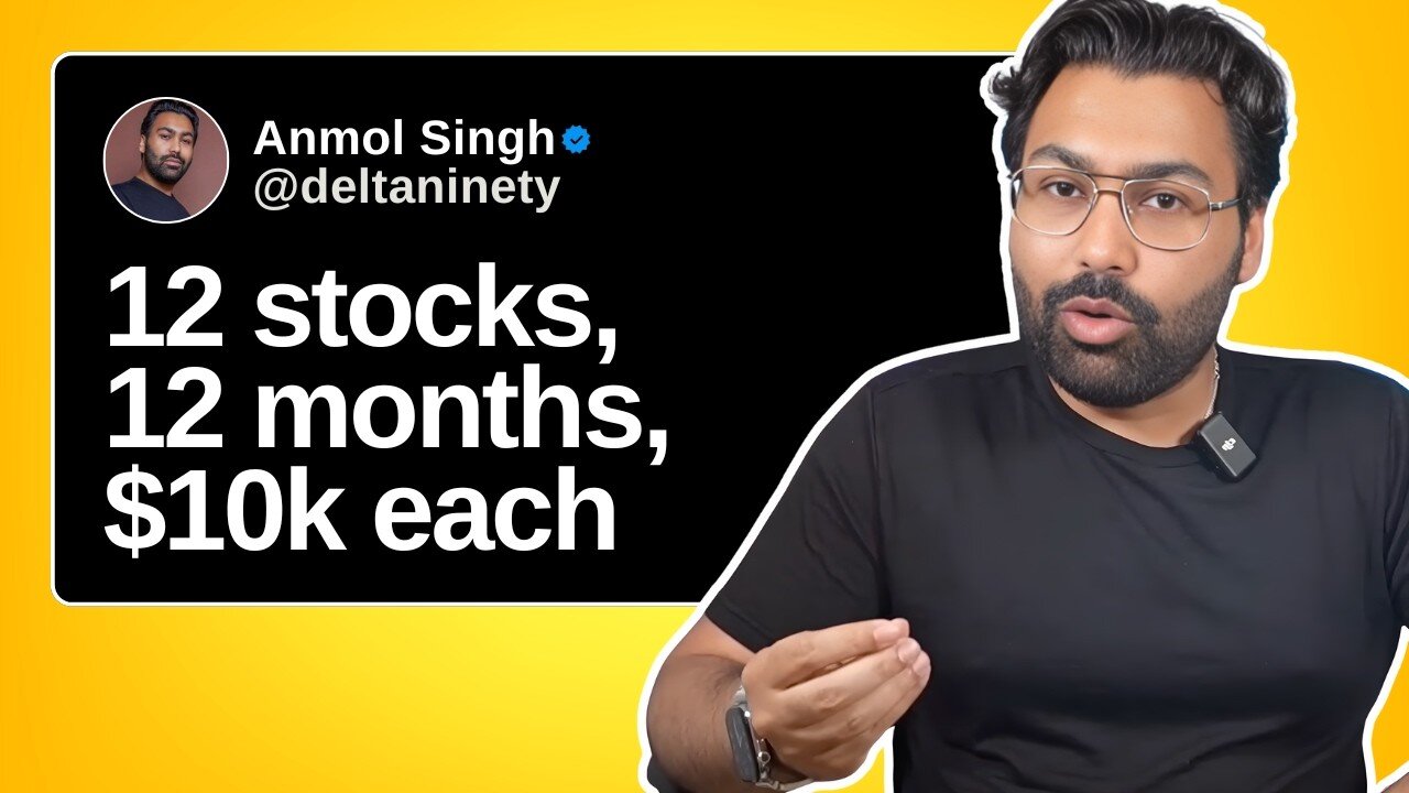 12 Stocks. 12 Months. $120,000 Portfolio Challenge