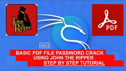 Using JohnTheRipper To Hack Into a PDF File!