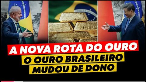 ENTREGA TOTAL: POR QUE o BRASIL está VENDENDO seu OURO para a CHINA?