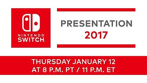 Nintendo Switch Presentation 2017 Reaction Archive