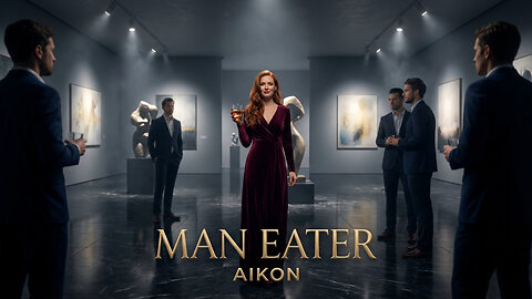 AIKON - Man Eater | Dark 80s Electronic Synthpop