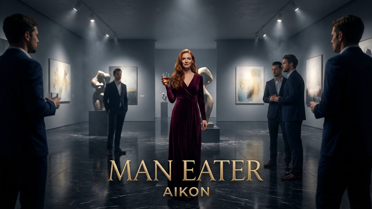 AIKON - Man Eater | Dark 80s Electronic Synthpop