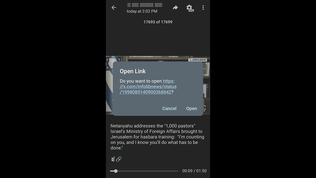 Someone talks to Pastors